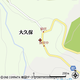 兵庫県養父市大久保99周辺の地図