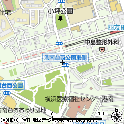 アイペック横浜港南台第２駐車場周辺の地図