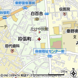 神奈川県秦野市鈴張町2-14周辺の地図