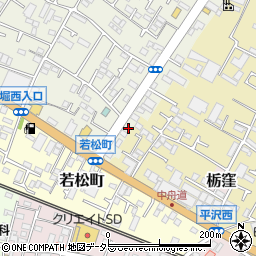 神奈川県秦野市堀西28周辺の地図