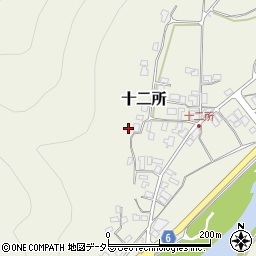 兵庫県養父市十二所139周辺の地図
