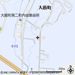 岐阜県多治見市大薮町1891-3周辺の地図