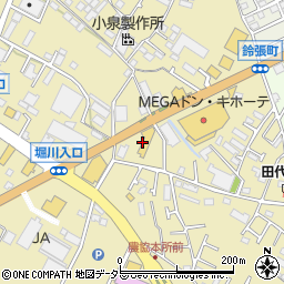 ウエインズトヨタ神奈川　はだの桜みち店周辺の地図