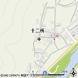 兵庫県養父市十二所148周辺の地図