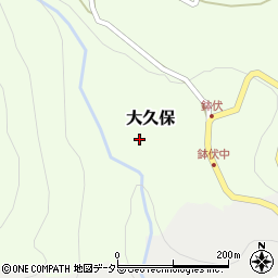 兵庫県養父市大久保1367周辺の地図