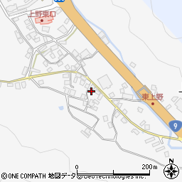 兵庫県養父市上野888周辺の地図