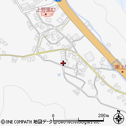 兵庫県養父市上野848周辺の地図