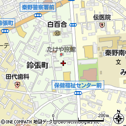神奈川県秦野市鈴張町2-39周辺の地図
