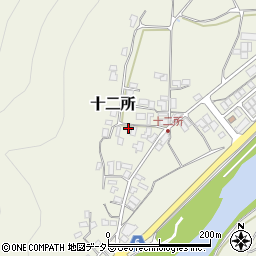 兵庫県養父市十二所149周辺の地図