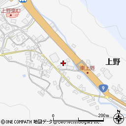 兵庫県養父市上野1219周辺の地図