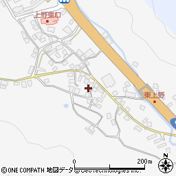 兵庫県養父市上野890周辺の地図