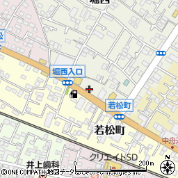 神奈川県秦野市堀西36-6周辺の地図