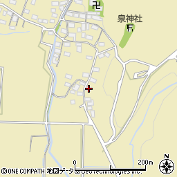 滋賀県米原市大清水1209周辺の地図