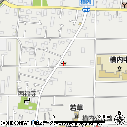 ローソン平塚横内北店周辺の地図