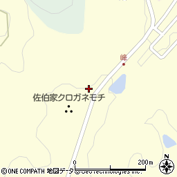 鳥取県西伯郡南部町福成1271周辺の地図