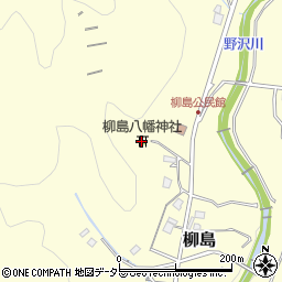 柳島八幡神社周辺の地図