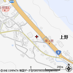 兵庫県養父市上野1224周辺の地図