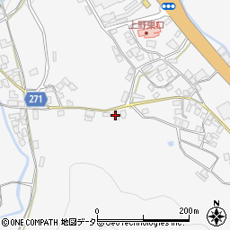 兵庫県養父市上野821周辺の地図