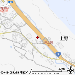 兵庫県養父市上野1225周辺の地図