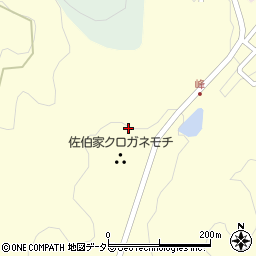 鳥取県西伯郡南部町福成1158周辺の地図