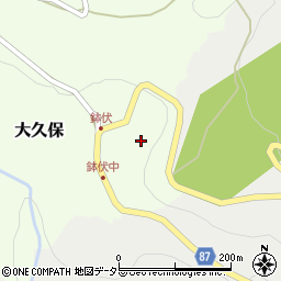 兵庫県養父市大久保60周辺の地図