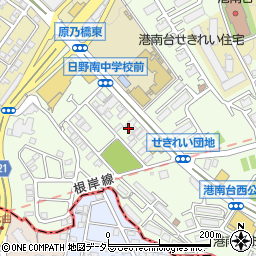 田中商事株式会社　横浜南営業所周辺の地図