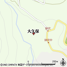 兵庫県養父市大久保201周辺の地図
