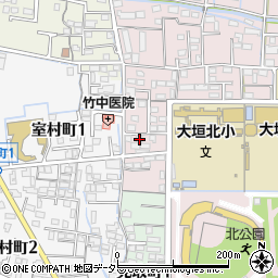 岐阜県大垣市八島町2350-11周辺の地図