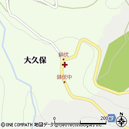 兵庫県養父市大久保80周辺の地図
