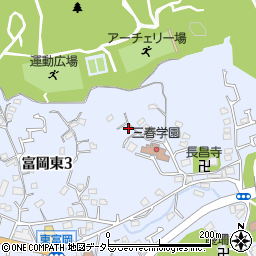 富岡東イーストハイツ周辺の地図