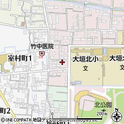 岐阜県大垣市八島町2350-1周辺の地図