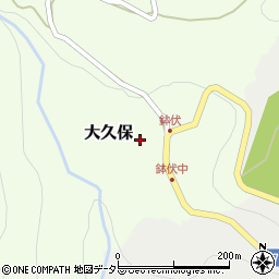 兵庫県養父市大久保94周辺の地図