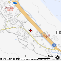 兵庫県養父市上野1217周辺の地図