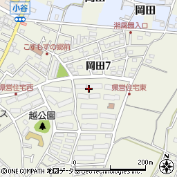 神奈川県高座郡寒川町岡田7丁目周辺の地図