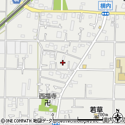 神奈川県平塚市横内2317周辺の地図