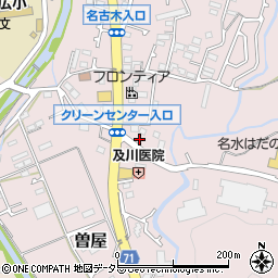 神奈川県秦野市曽屋3491周辺の地図