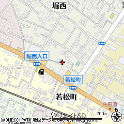 神奈川県秦野市堀西33-3周辺の地図