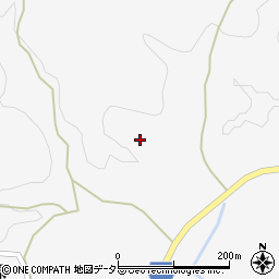 岐阜県恵那市山岡町久保原161周辺の地図