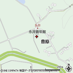 永井青年館周辺の地図
