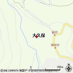 兵庫県養父市大久保1336周辺の地図