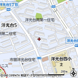 洋光台南第１住宅４－２５号棟周辺の地図