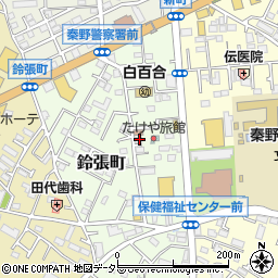 神奈川県秦野市鈴張町2-16周辺の地図