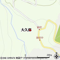 兵庫県養父市大久保200周辺の地図
