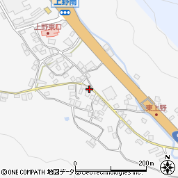 兵庫県養父市上野893周辺の地図