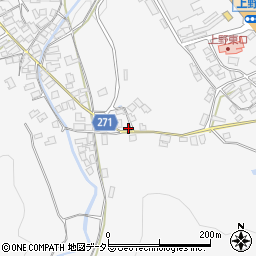 兵庫県養父市上野794周辺の地図