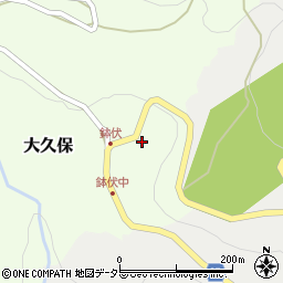 兵庫県養父市大久保468周辺の地図