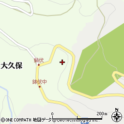 兵庫県養父市大久保470周辺の地図