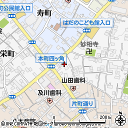 中栄信用金庫本店営業部周辺の地図