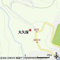 兵庫県養父市大久保175周辺の地図