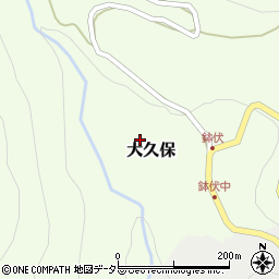 兵庫県養父市大久保1335周辺の地図